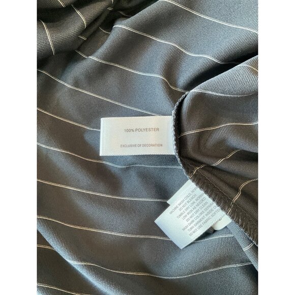 Cutter & Buck Mens Striped Polo Shirt Size Large Gray - Picture 4 of 4
